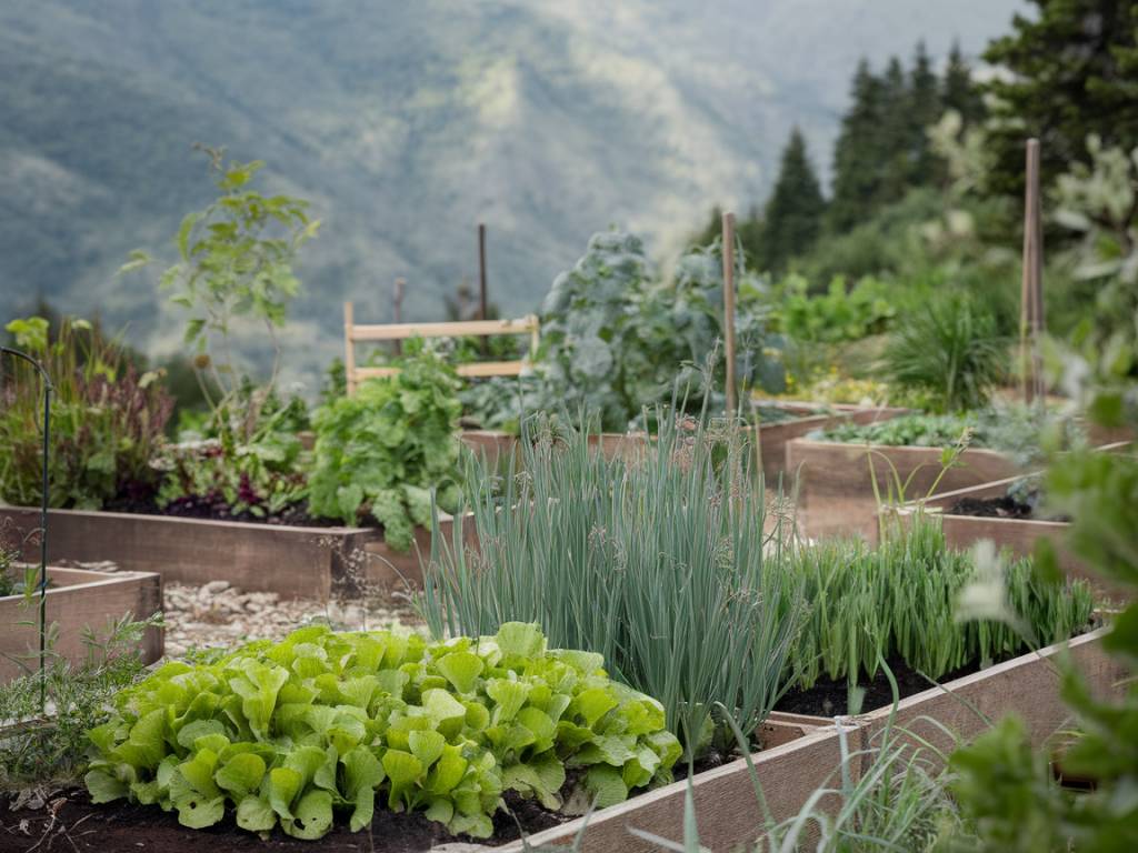 Créer une planche de culture en permaculture en altitude