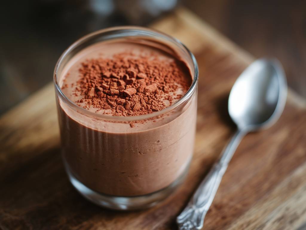 Recette facile de mousse au chocolat vegane avec de l’aquafaba